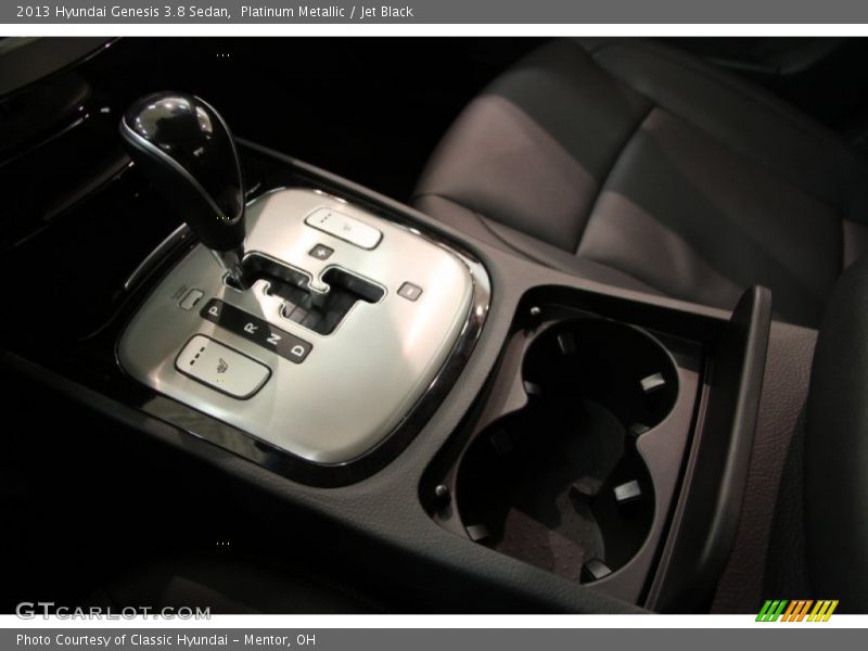 Platinum Metallic / Jet Black 2013 Hyundai Genesis 3.8 Sedan
