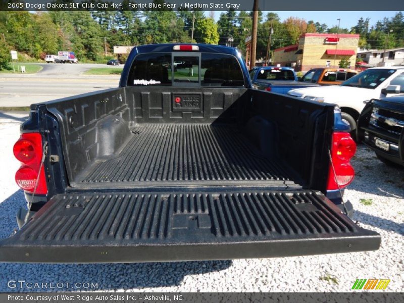 Patriot Blue Pearl / Medium Slate Gray 2005 Dodge Dakota SLT Club Cab 4x4