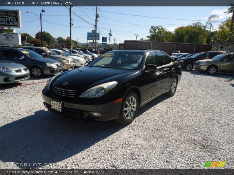Black Onyx / Ivory 2002 Lexus ES 300