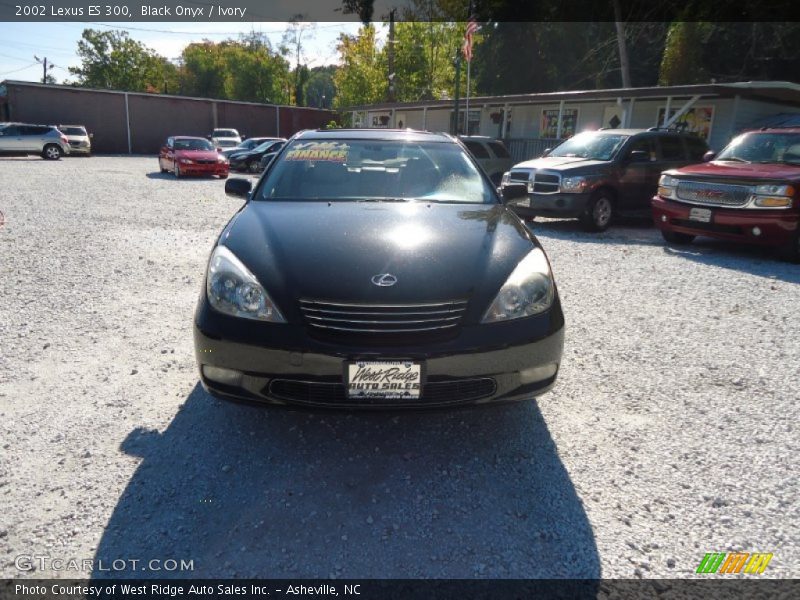 Black Onyx / Ivory 2002 Lexus ES 300