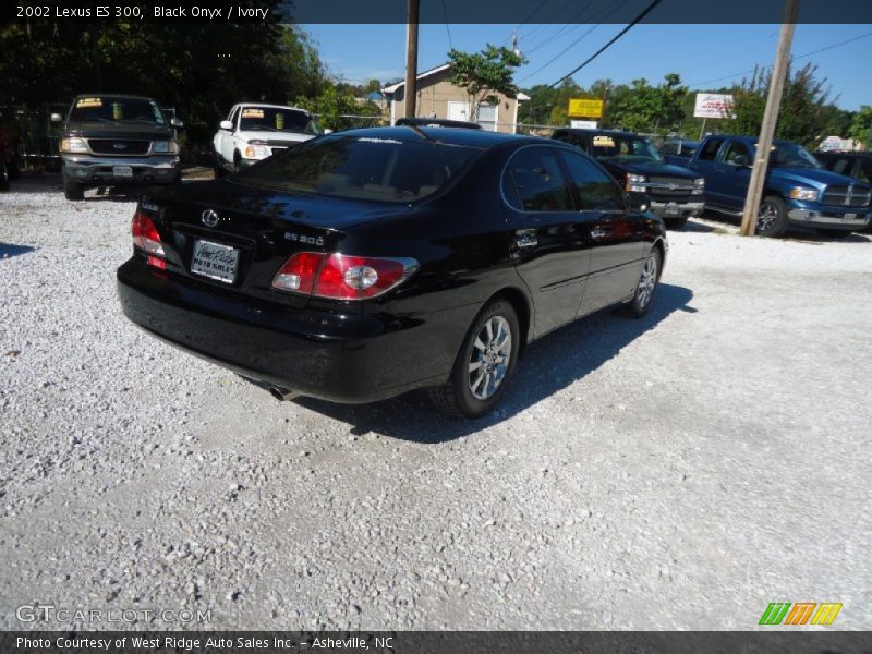 Black Onyx / Ivory 2002 Lexus ES 300