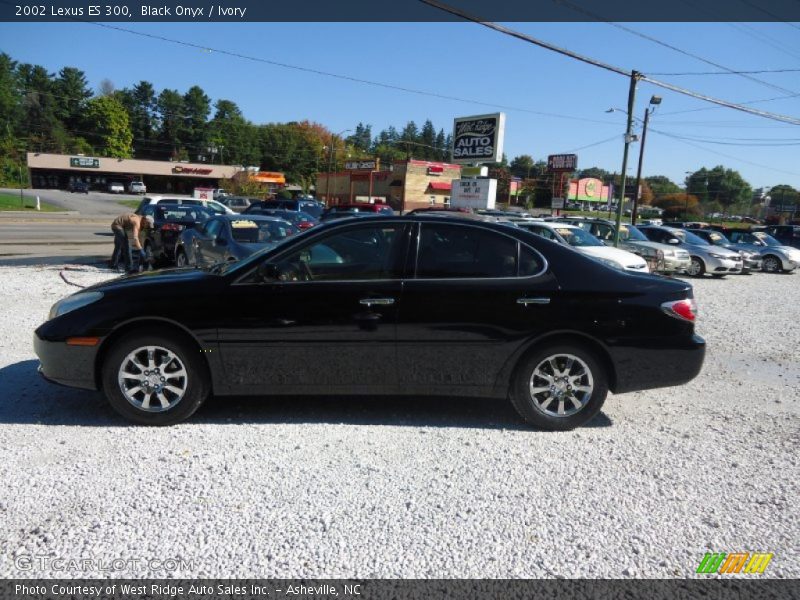 Black Onyx / Ivory 2002 Lexus ES 300