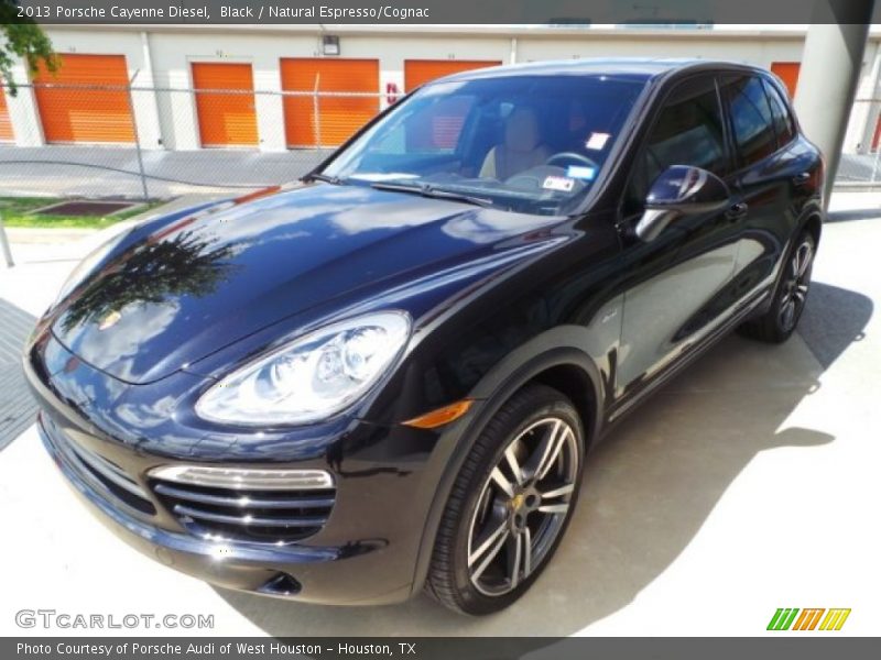 Black / Natural Espresso/Cognac 2013 Porsche Cayenne Diesel
