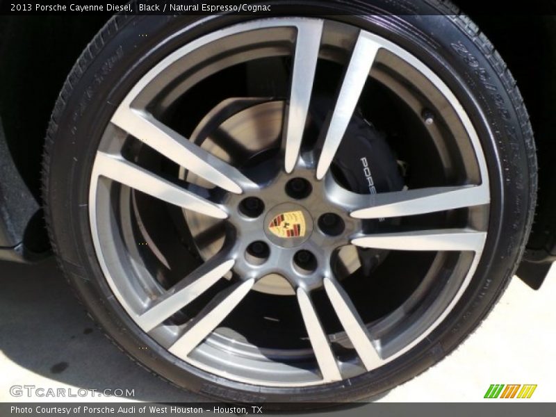 Black / Natural Espresso/Cognac 2013 Porsche Cayenne Diesel