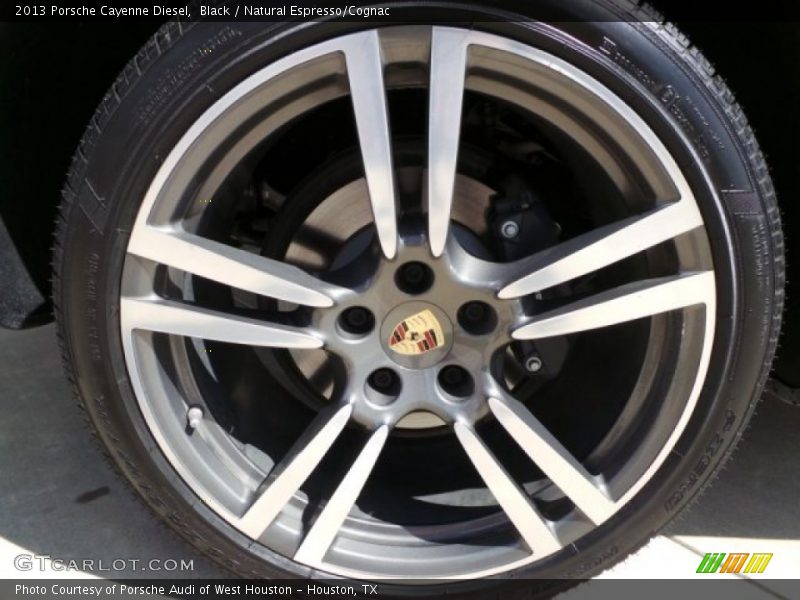 Black / Natural Espresso/Cognac 2013 Porsche Cayenne Diesel