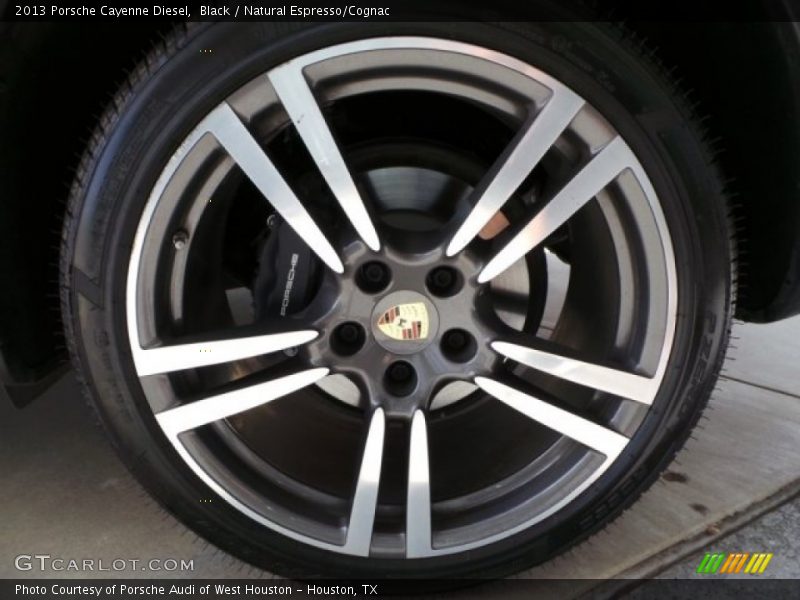 Black / Natural Espresso/Cognac 2013 Porsche Cayenne Diesel
