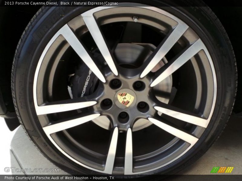 Black / Natural Espresso/Cognac 2013 Porsche Cayenne Diesel