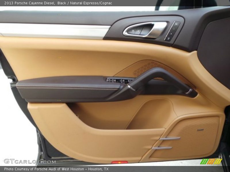 Black / Natural Espresso/Cognac 2013 Porsche Cayenne Diesel
