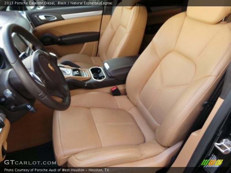 Black / Natural Espresso/Cognac 2013 Porsche Cayenne Diesel