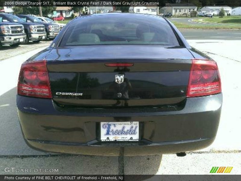 Brilliant Black Crystal Pearl / Dark Slate Gray/Light Graystone 2006 Dodge Charger SXT