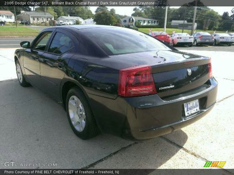 Brilliant Black Crystal Pearl / Dark Slate Gray/Light Graystone 2006 Dodge Charger SXT