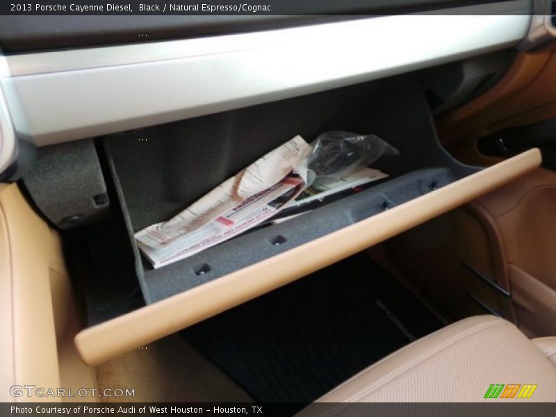 Black / Natural Espresso/Cognac 2013 Porsche Cayenne Diesel