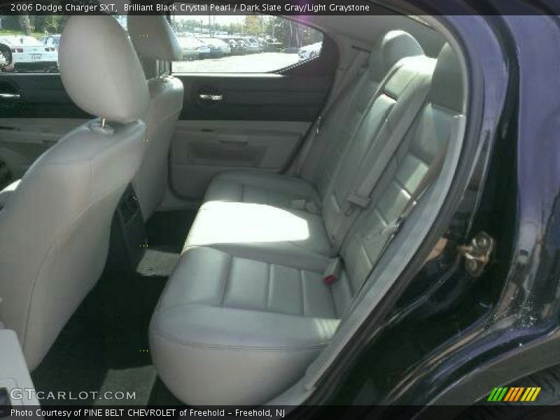Brilliant Black Crystal Pearl / Dark Slate Gray/Light Graystone 2006 Dodge Charger SXT