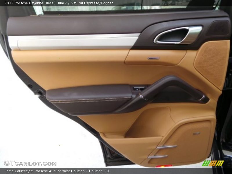 Black / Natural Espresso/Cognac 2013 Porsche Cayenne Diesel