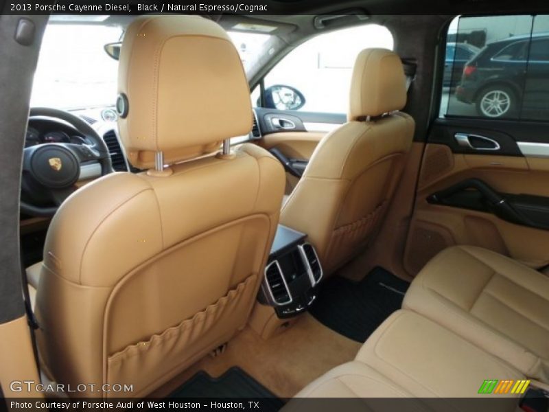 Black / Natural Espresso/Cognac 2013 Porsche Cayenne Diesel