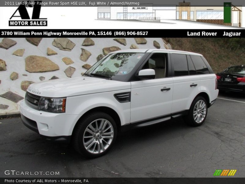 Fuji White / Almond/Nutmeg 2011 Land Rover Range Rover Sport HSE LUX