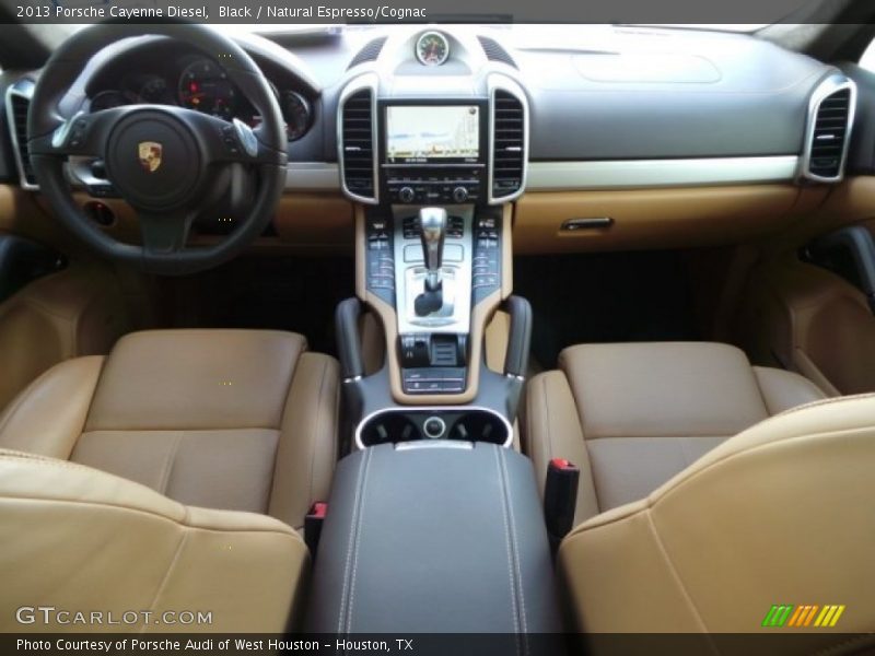 Black / Natural Espresso/Cognac 2013 Porsche Cayenne Diesel