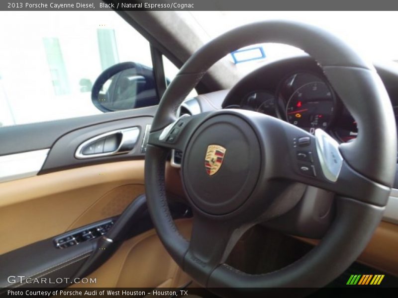 Black / Natural Espresso/Cognac 2013 Porsche Cayenne Diesel