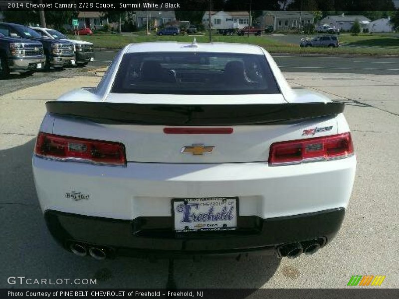 Summit White / Black 2014 Chevrolet Camaro Z/28 Coupe