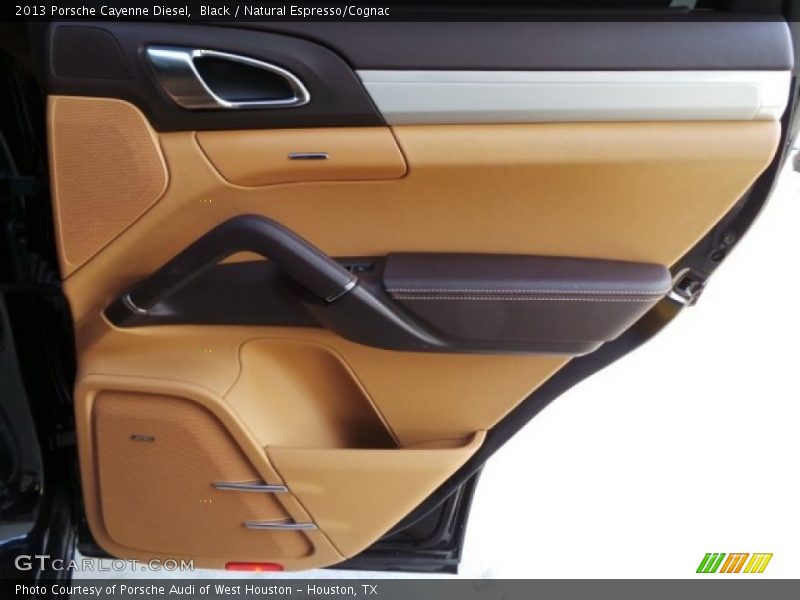 Black / Natural Espresso/Cognac 2013 Porsche Cayenne Diesel