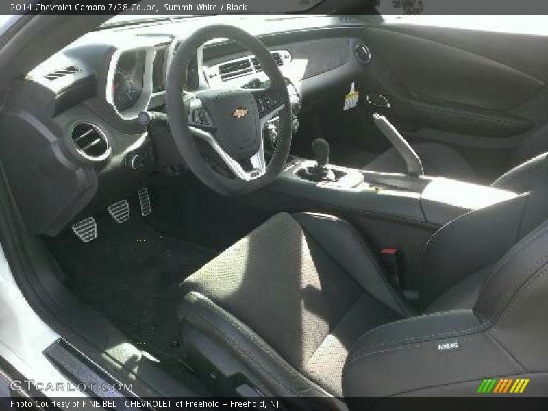 Summit White / Black 2014 Chevrolet Camaro Z/28 Coupe