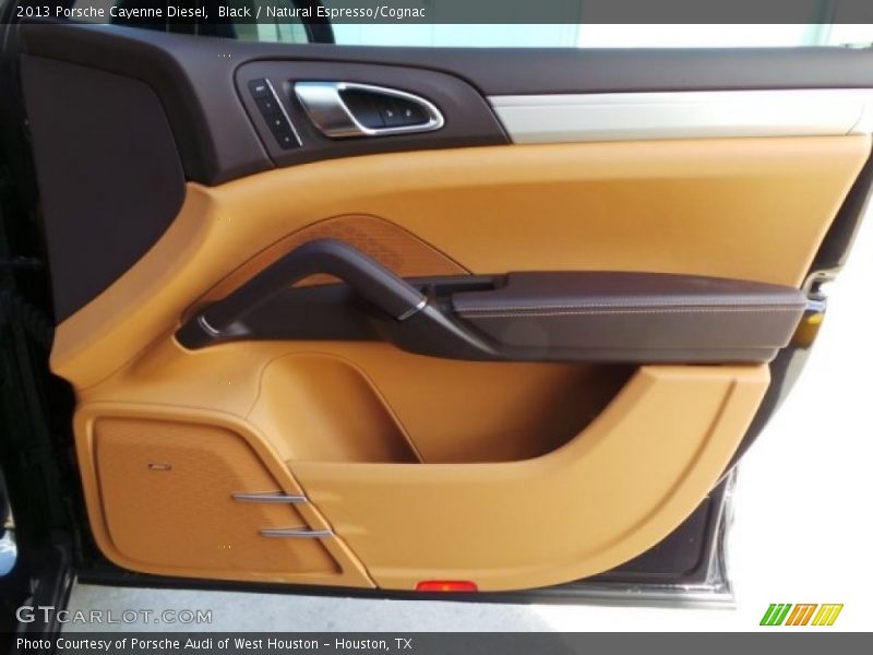 Black / Natural Espresso/Cognac 2013 Porsche Cayenne Diesel