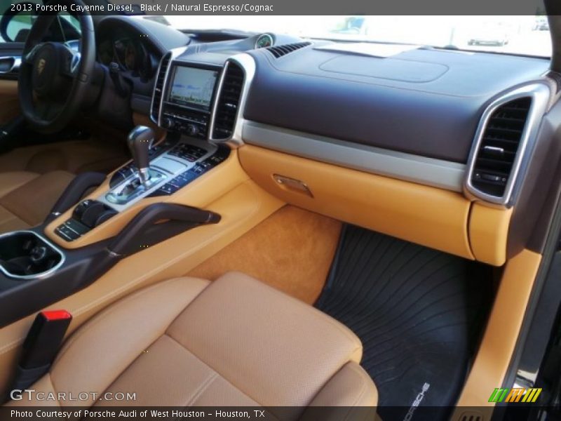 Black / Natural Espresso/Cognac 2013 Porsche Cayenne Diesel