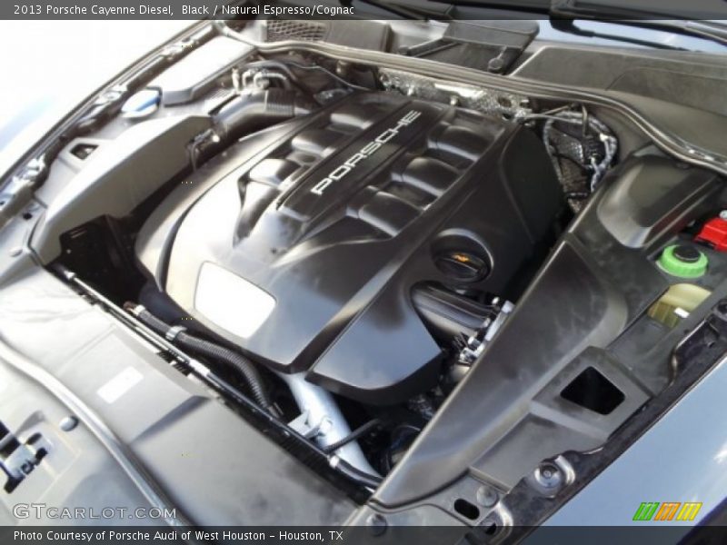 Black / Natural Espresso/Cognac 2013 Porsche Cayenne Diesel