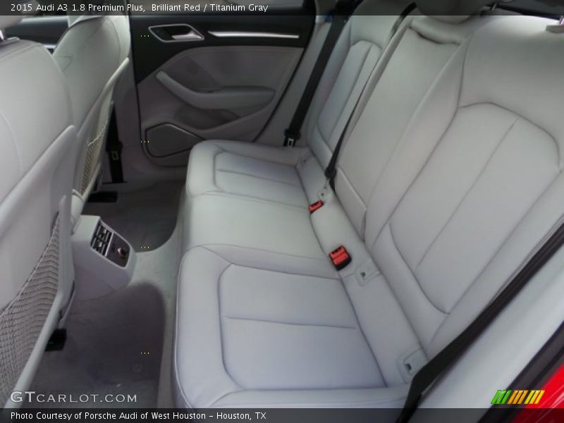 Rear Seat of 2015 A3 1.8 Premium Plus