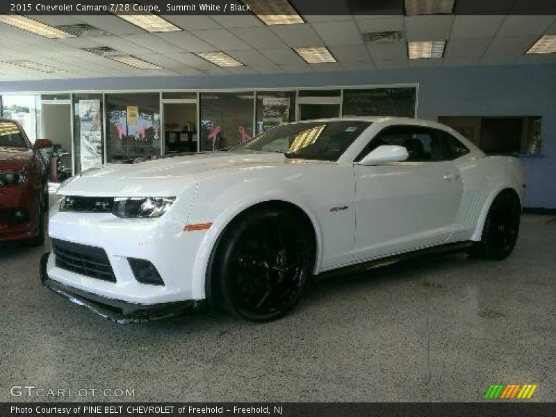 Summit White / Black 2015 Chevrolet Camaro Z/28 Coupe