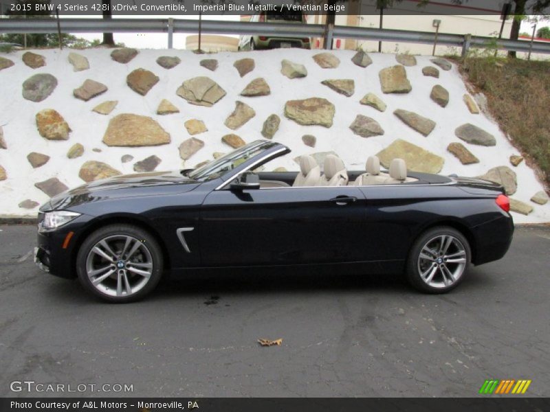  2015 4 Series 428i xDrive Convertible Imperial Blue Metallic