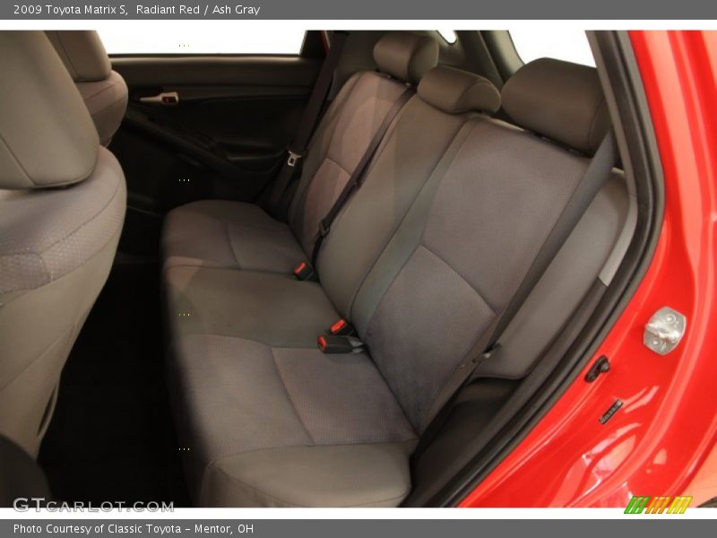 Radiant Red / Ash Gray 2009 Toyota Matrix S