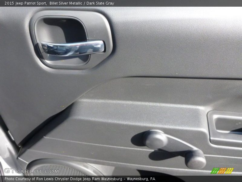 Billet Silver Metallic / Dark Slate Gray 2015 Jeep Patriot Sport