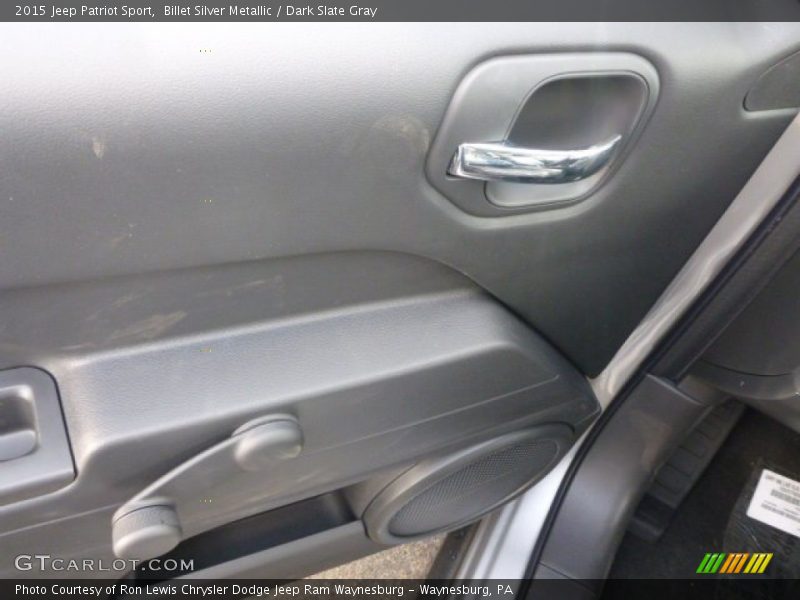Billet Silver Metallic / Dark Slate Gray 2015 Jeep Patriot Sport