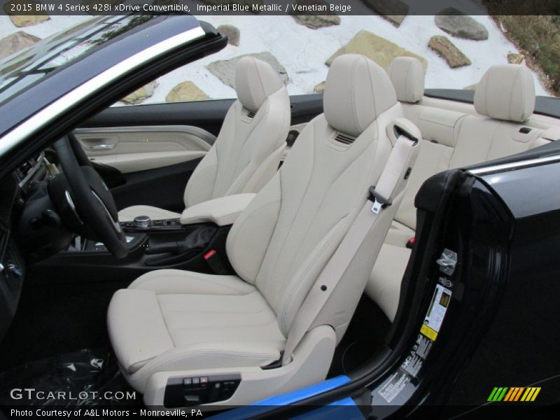 Front Seat of 2015 4 Series 428i xDrive Convertible