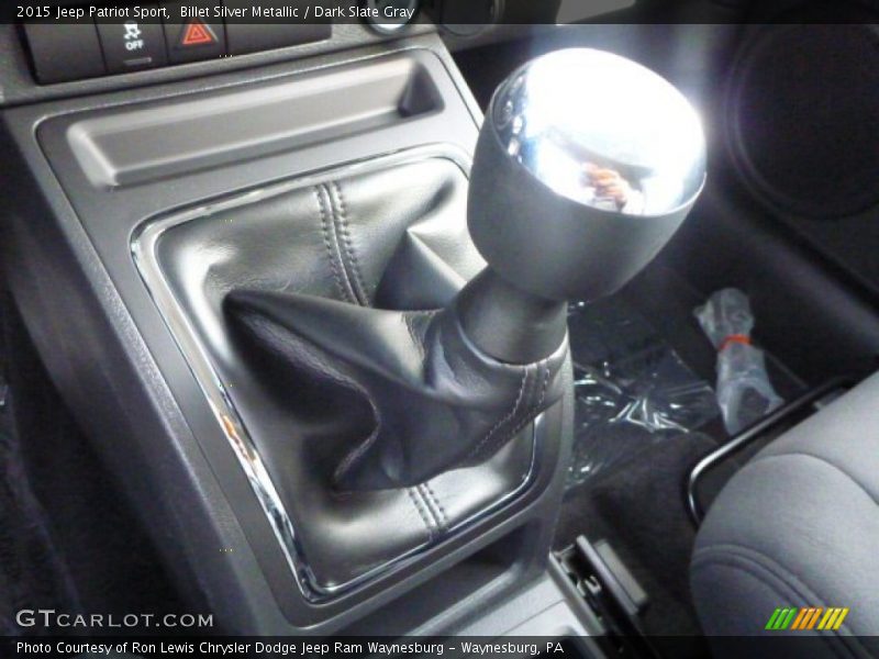 Billet Silver Metallic / Dark Slate Gray 2015 Jeep Patriot Sport