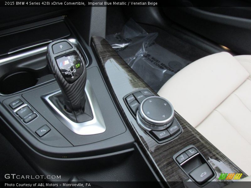  2015 4 Series 428i xDrive Convertible 8 Speed Sport Automatic Shifter