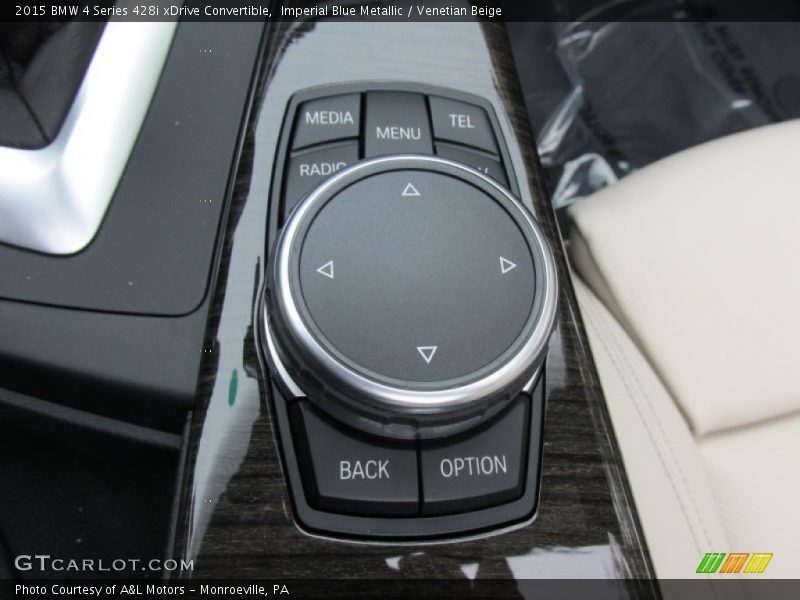 Controls of 2015 4 Series 428i xDrive Convertible