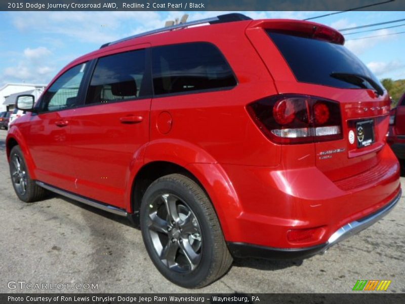 Redline 2 Coat Pearl / Black 2015 Dodge Journey Crossroad AWD