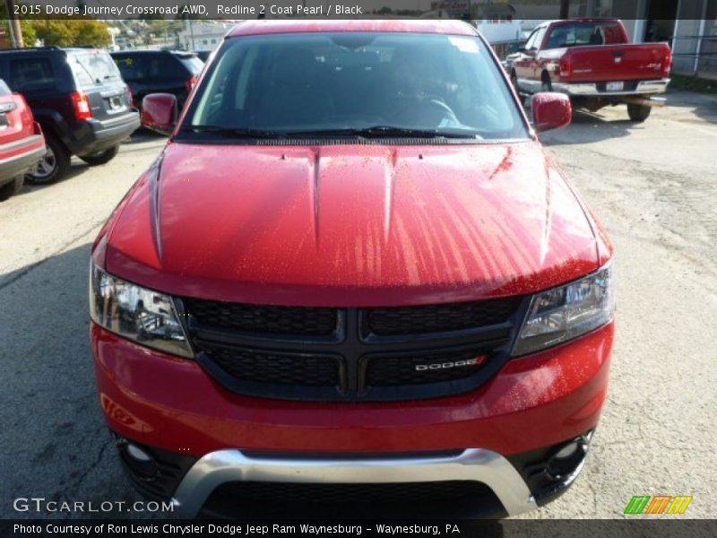 Redline 2 Coat Pearl / Black 2015 Dodge Journey Crossroad AWD
