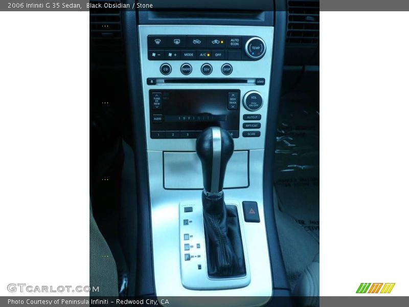 Black Obsidian / Stone 2006 Infiniti G 35 Sedan