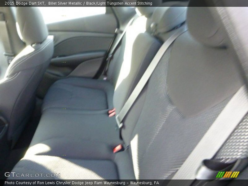 Billet Silver Metallic / Black/Light Tungsten Accent Stitching 2015 Dodge Dart SXT
