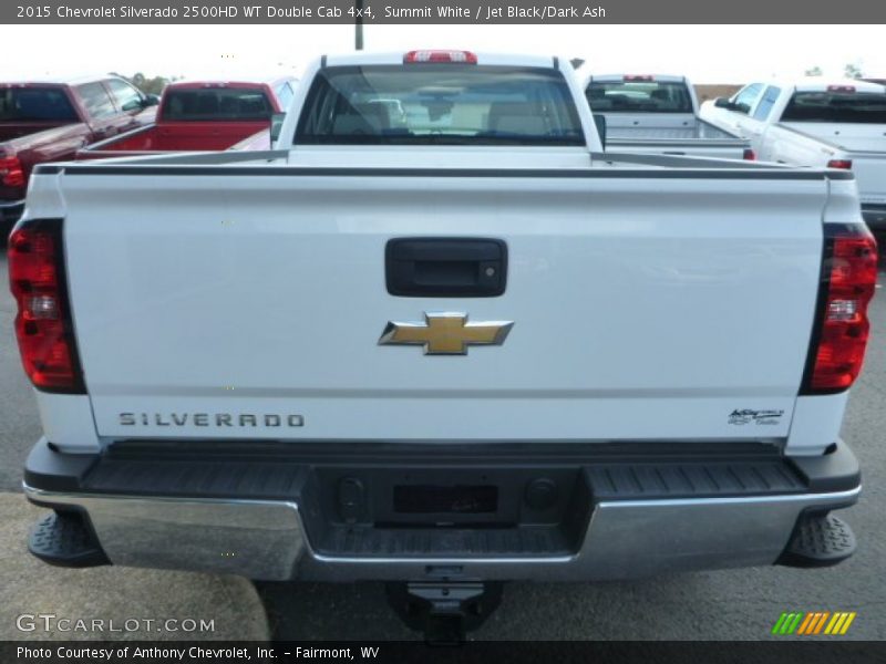 Summit White / Jet Black/Dark Ash 2015 Chevrolet Silverado 2500HD WT Double Cab 4x4