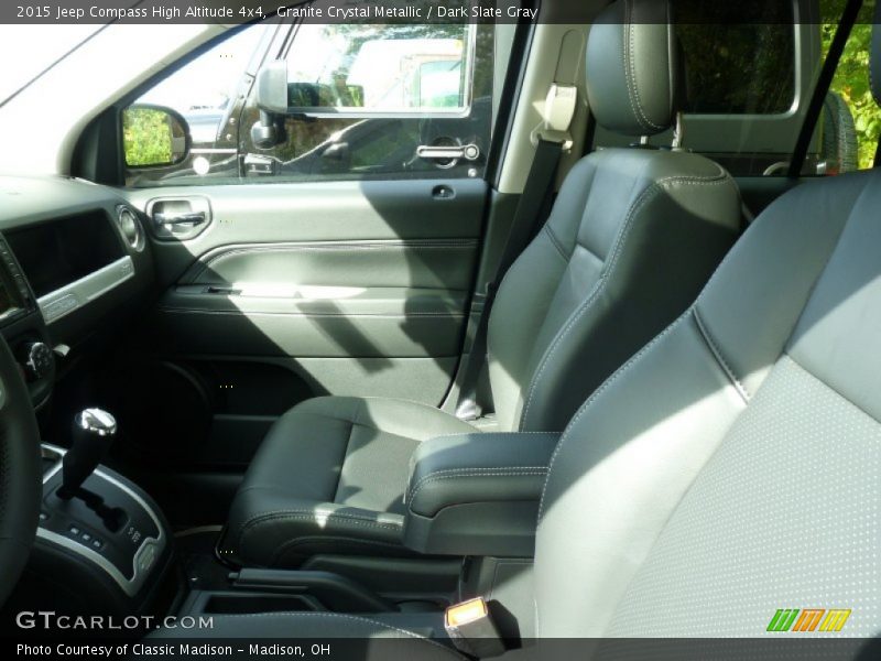 Granite Crystal Metallic / Dark Slate Gray 2015 Jeep Compass High Altitude 4x4