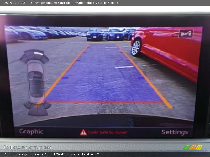 Mythos Black Metallic / Black 2015 Audi A3 2.0 Prestige quattro Cabriolet