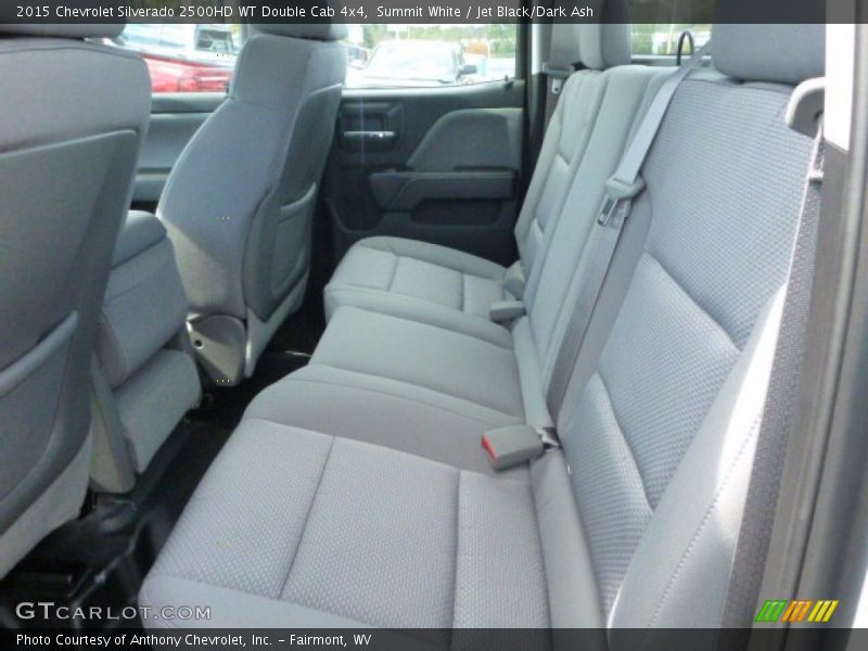Summit White / Jet Black/Dark Ash 2015 Chevrolet Silverado 2500HD WT Double Cab 4x4