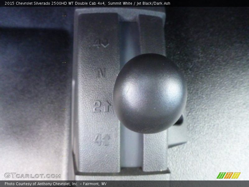 Summit White / Jet Black/Dark Ash 2015 Chevrolet Silverado 2500HD WT Double Cab 4x4