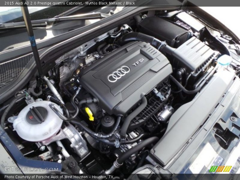 2015 A3 2.0 Prestige quattro Cabriolet Engine - 2.0 Liter Turbocharged/TFSI DOHC 16-Valve VVT 4 Cylinder