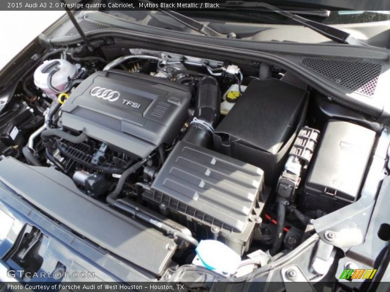  2015 A3 2.0 Prestige quattro Cabriolet Engine - 2.0 Liter Turbocharged/TFSI DOHC 16-Valve VVT 4 Cylinder