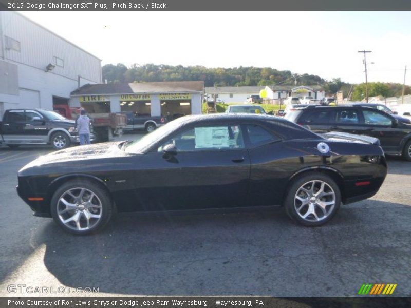 Pitch Black / Black 2015 Dodge Challenger SXT Plus